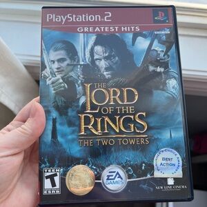 CIB ✨Lord of The Rings The Two Towers PS2 Game